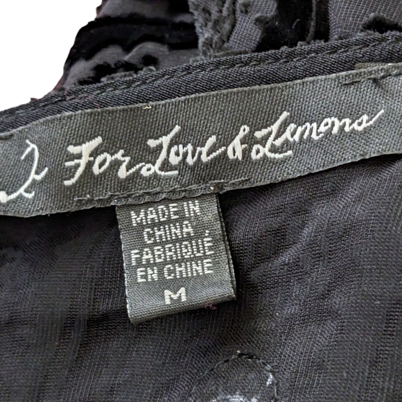 For Love & Lemons Black Mirror Embellished Dress, M, EIC - Picture 6 of 6